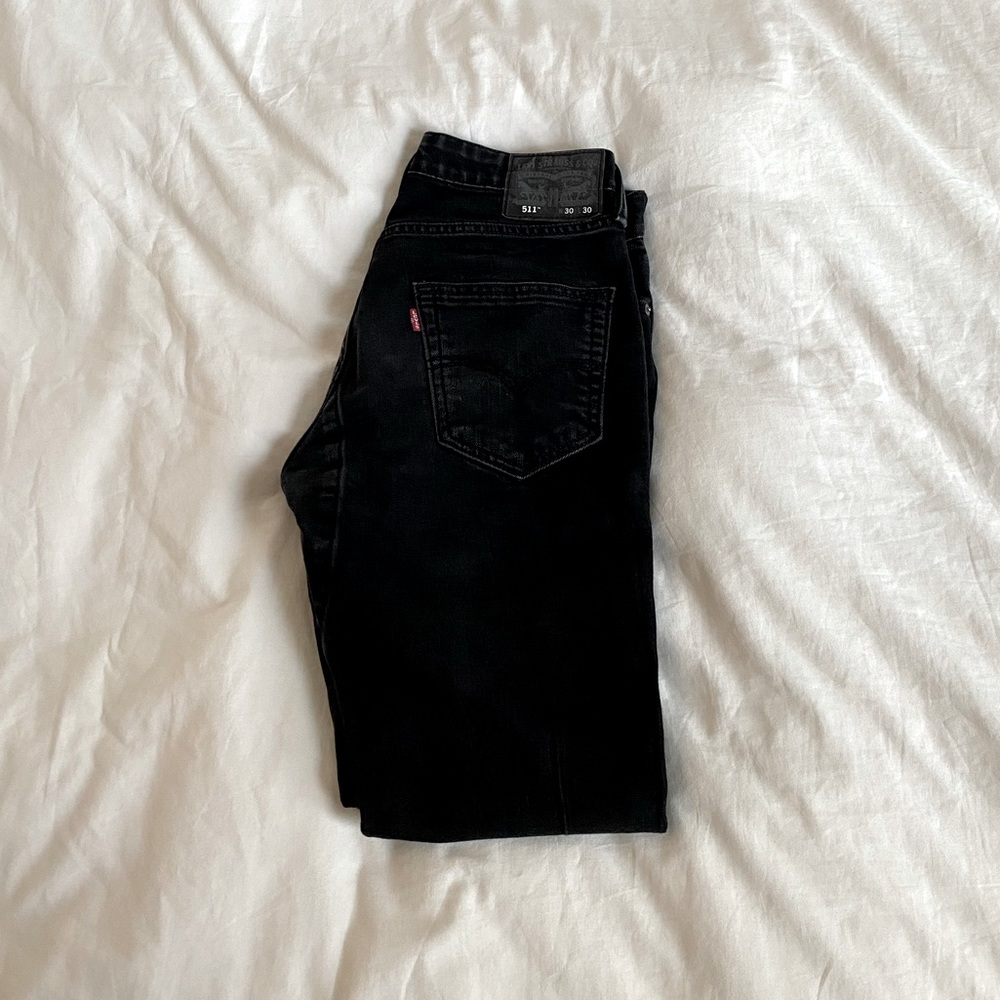Levi’s 511 Black Slim Fit Jeans 30W/30L